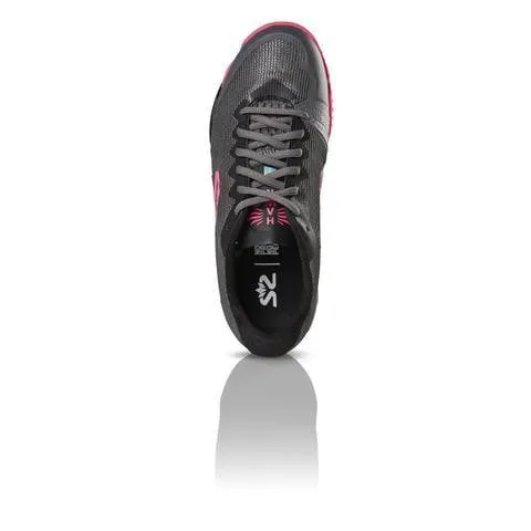 Salming Hawk Women's Indoor Court Shoes (Gunmetal/Pink)