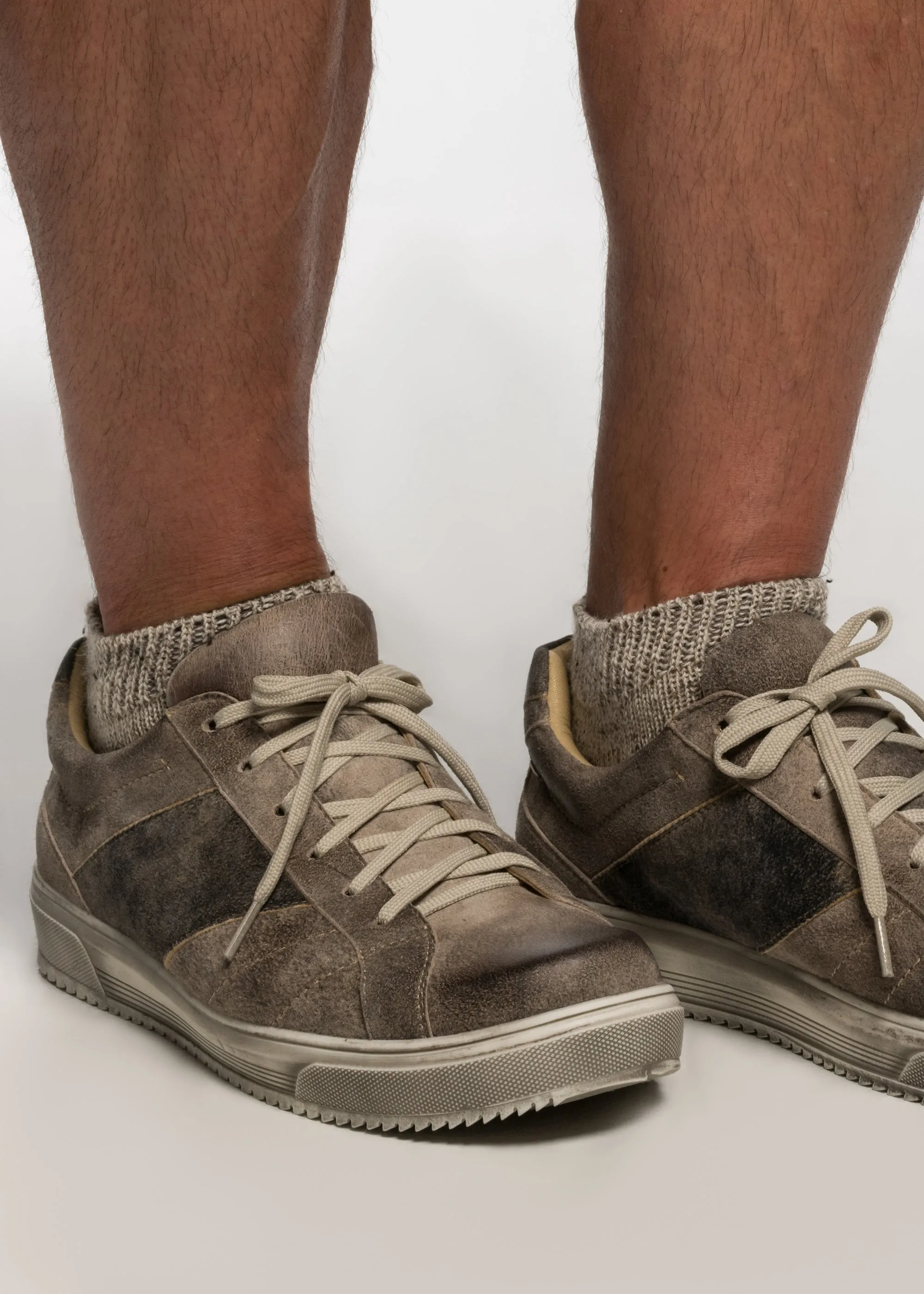 S&W Sneakers"1010 Droschke" brown