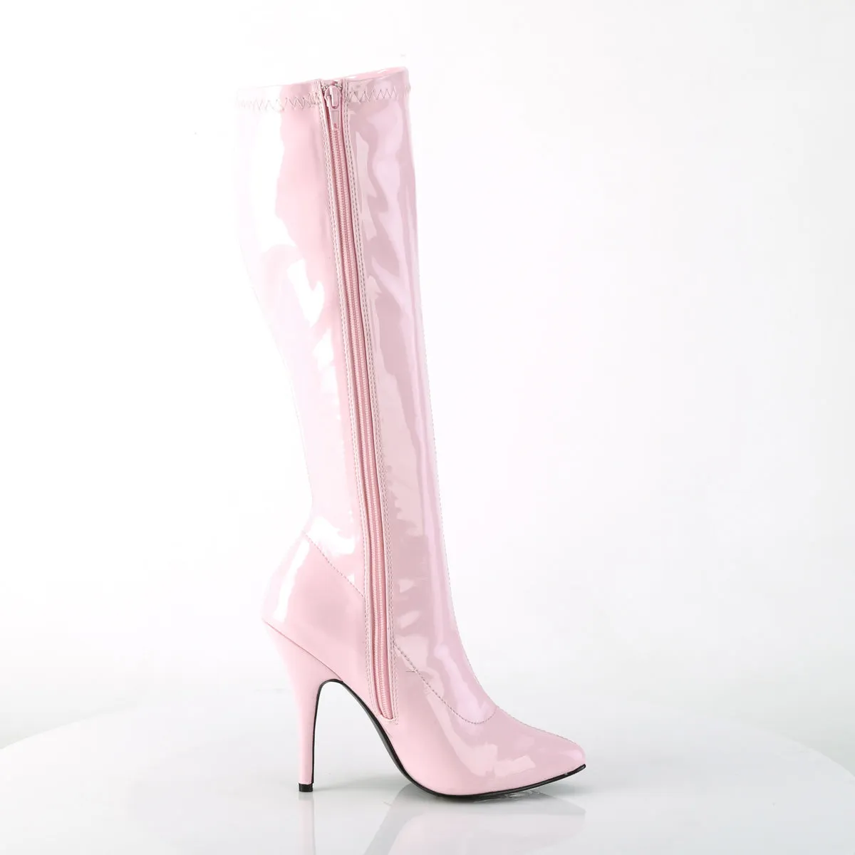 SEDUCE-2000  Baby Pink Stretch Patent
