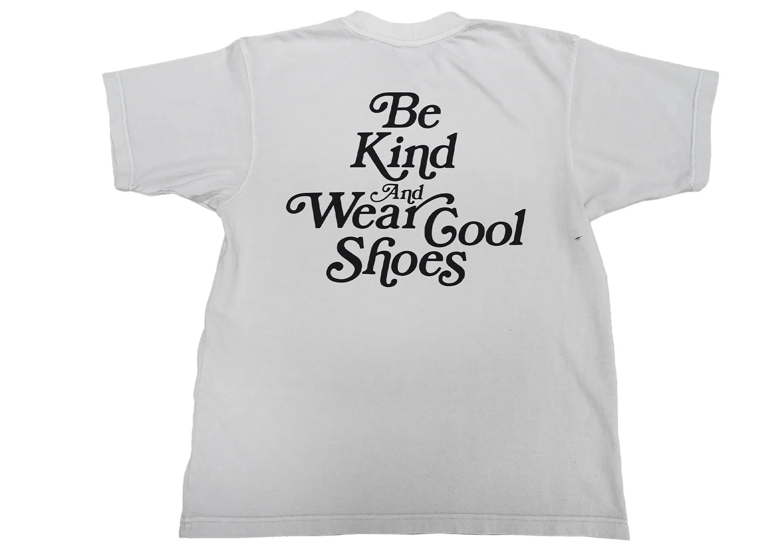 Shoepugs Exclusives "Be Kind And Wear Cool Shoes" T-Shirt (Cement)