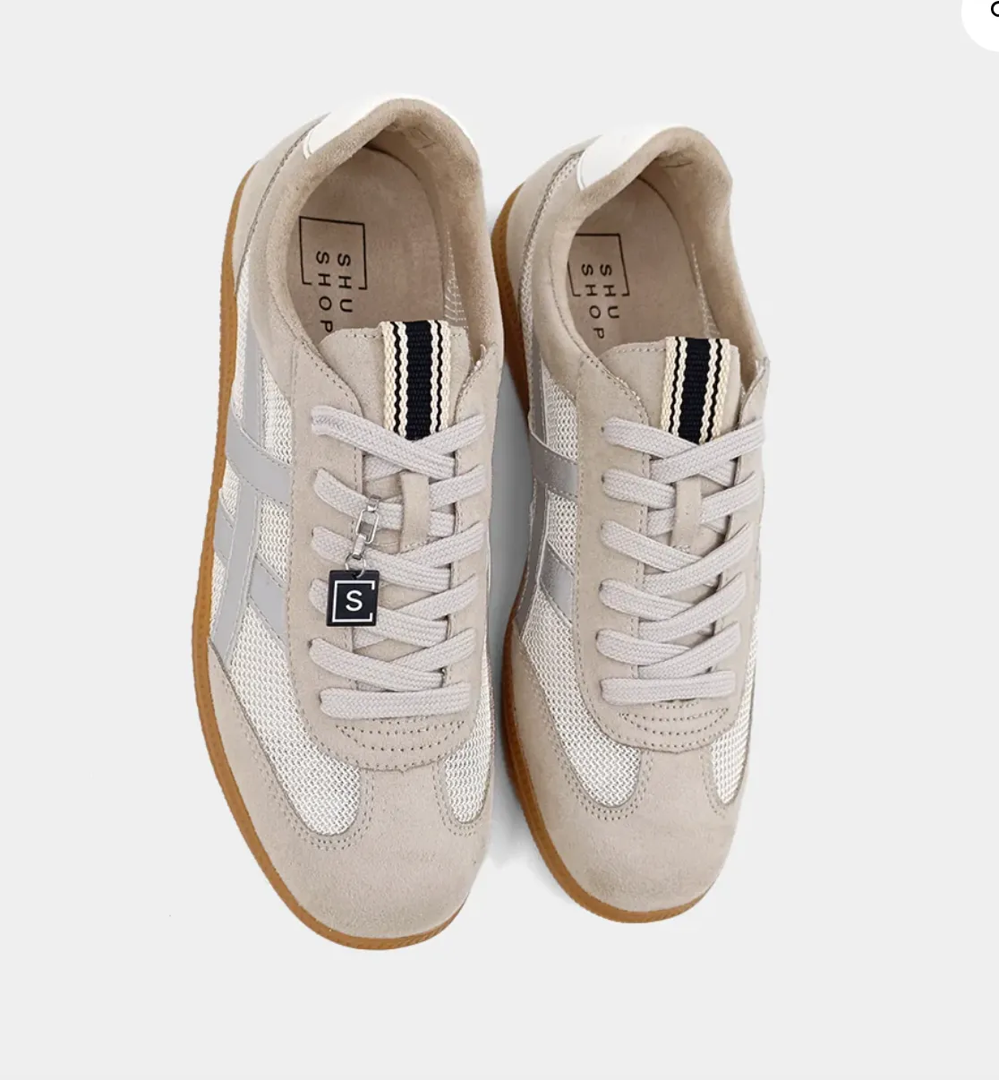 ShuShop Sasha Sneaker in Silver