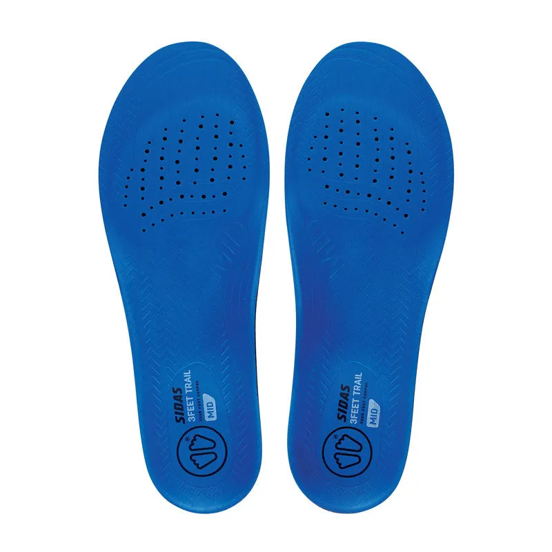 Sidas 3Feet Trail Mid Arch Trail Running Insoles