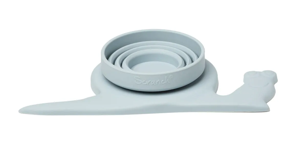 Snail Rainwater Measure - Duck Egg Blue