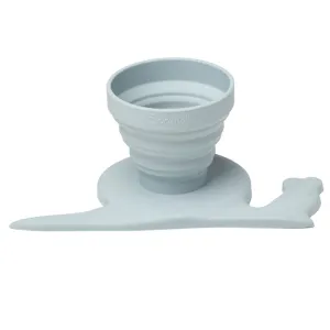 Snail Rainwater Measure - Duck Egg Blue