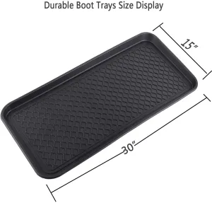 Sneaker Butler & Boot Trays for Entryways 30" x 15" by EZB