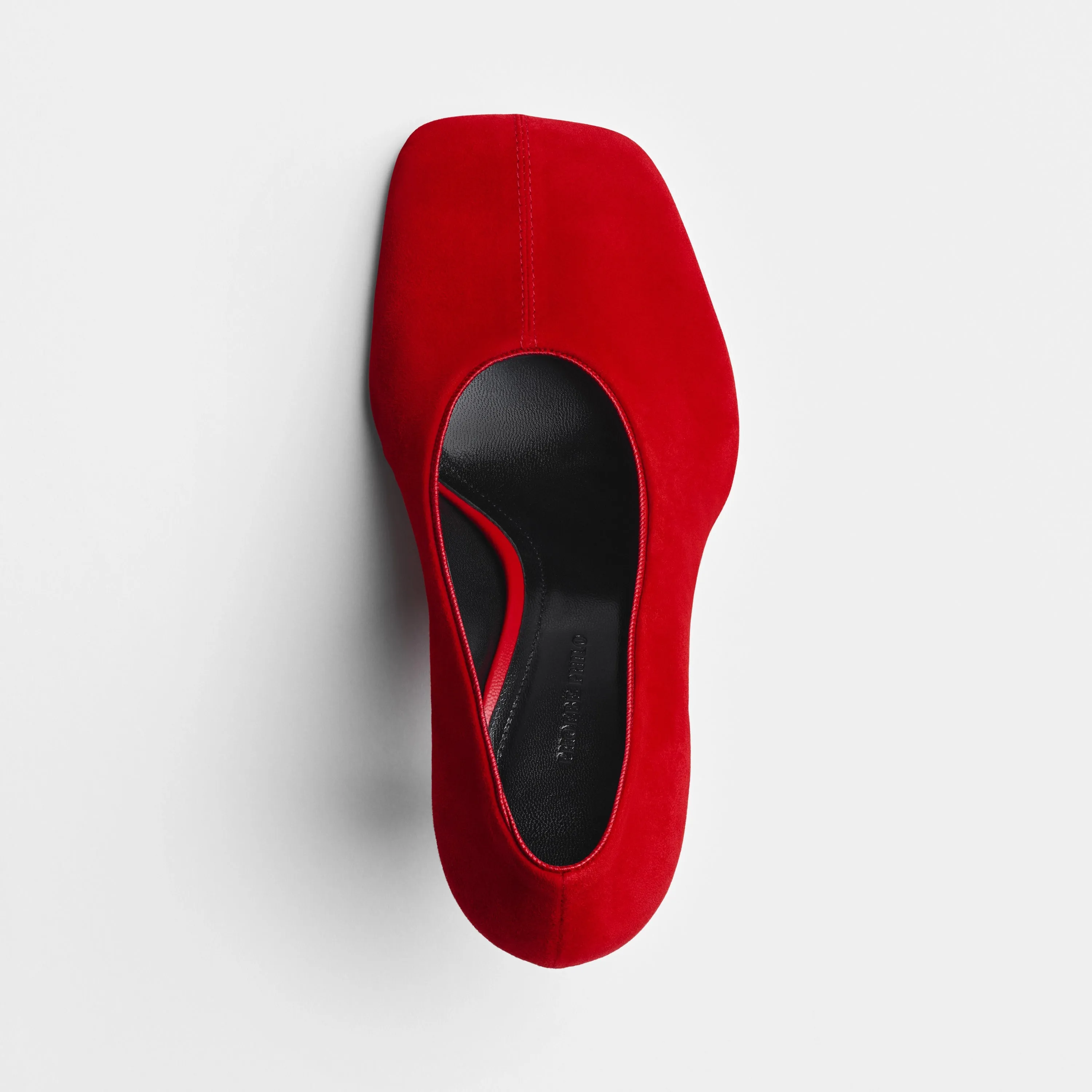 SOFT PUMP 90 | fluoro red leather