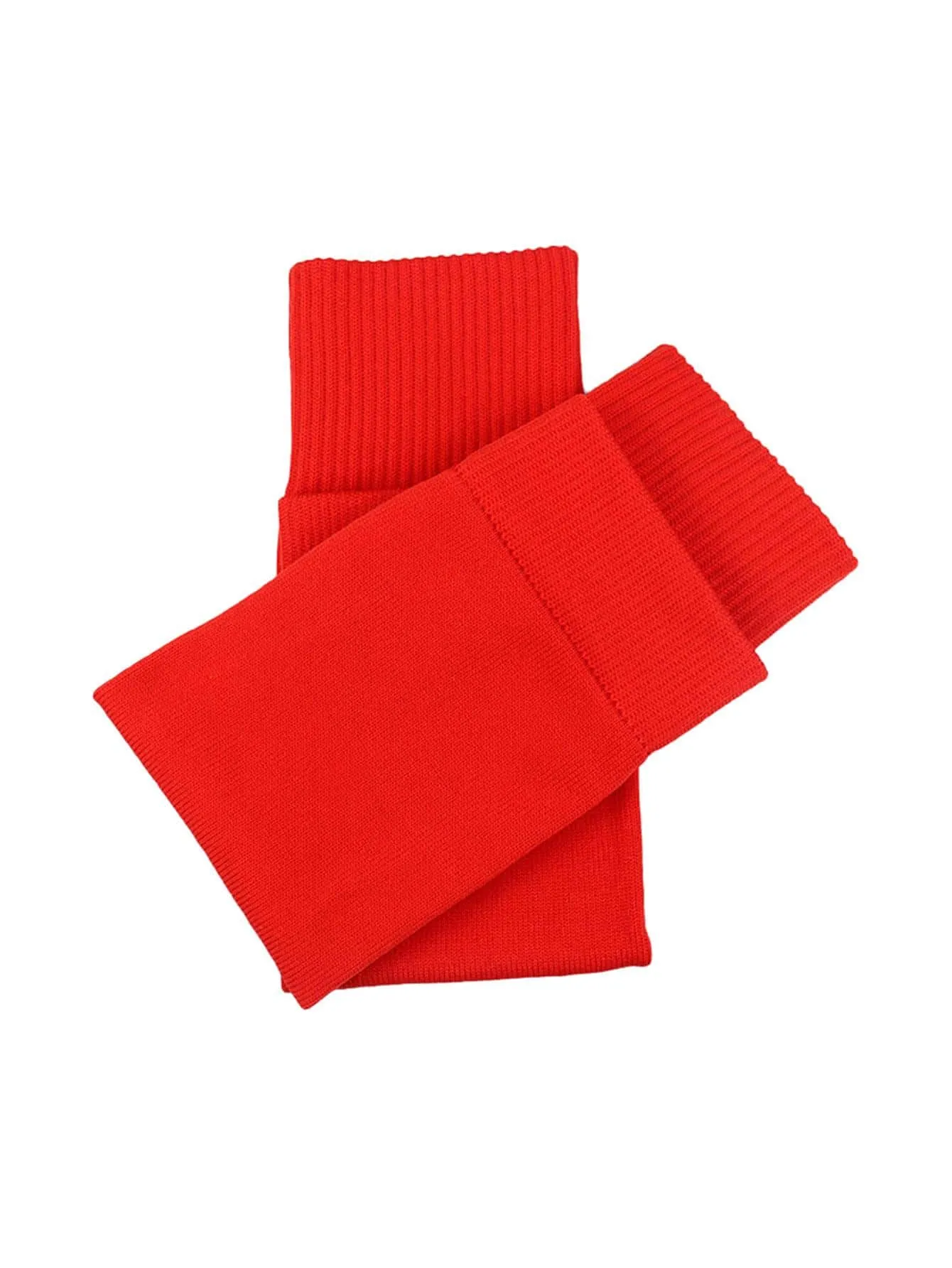 Solid Color Knitted Fabric Compression Sports Calf Sleeve