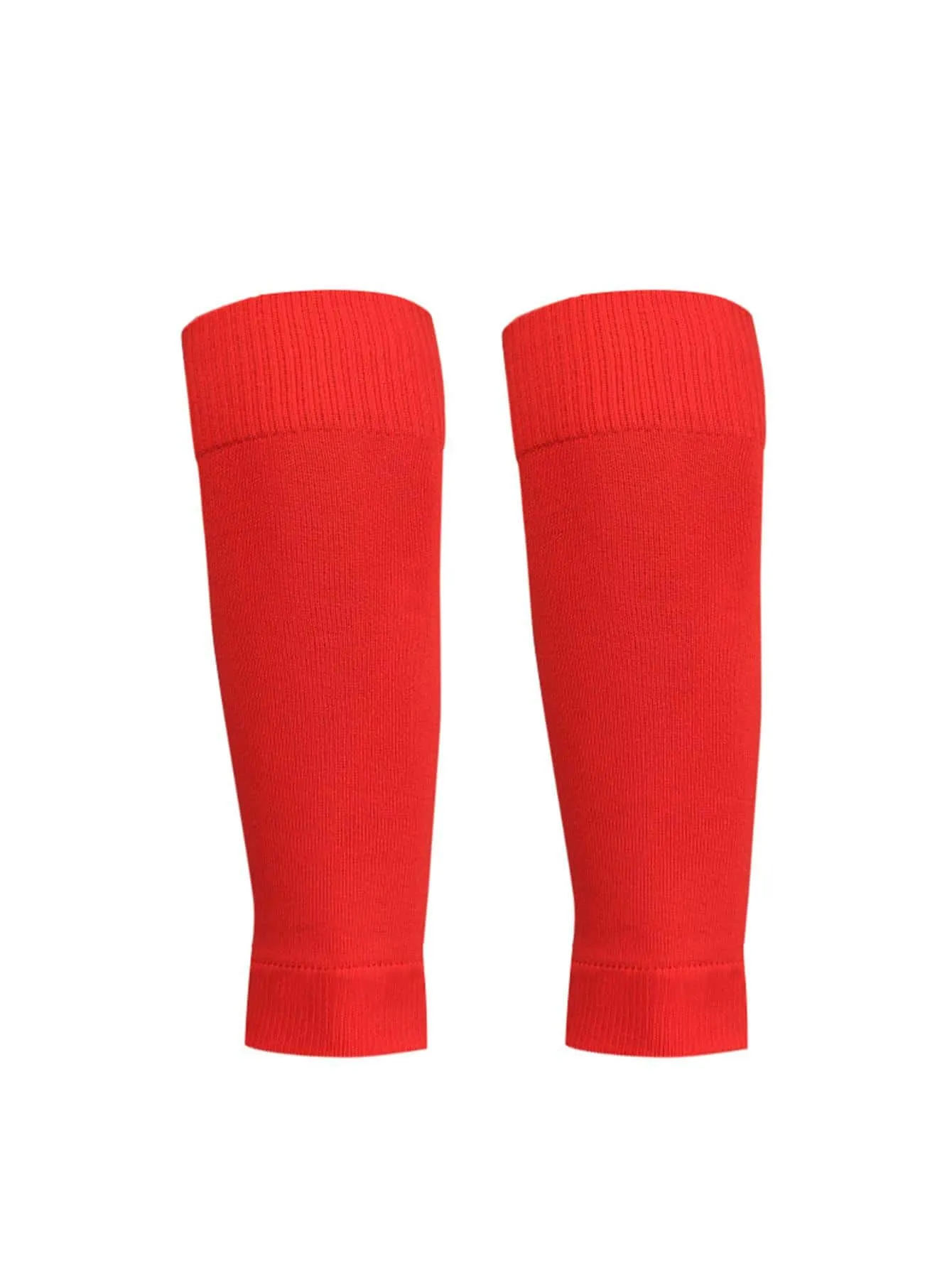 Solid Color Knitted Fabric Compression Sports Calf Sleeve