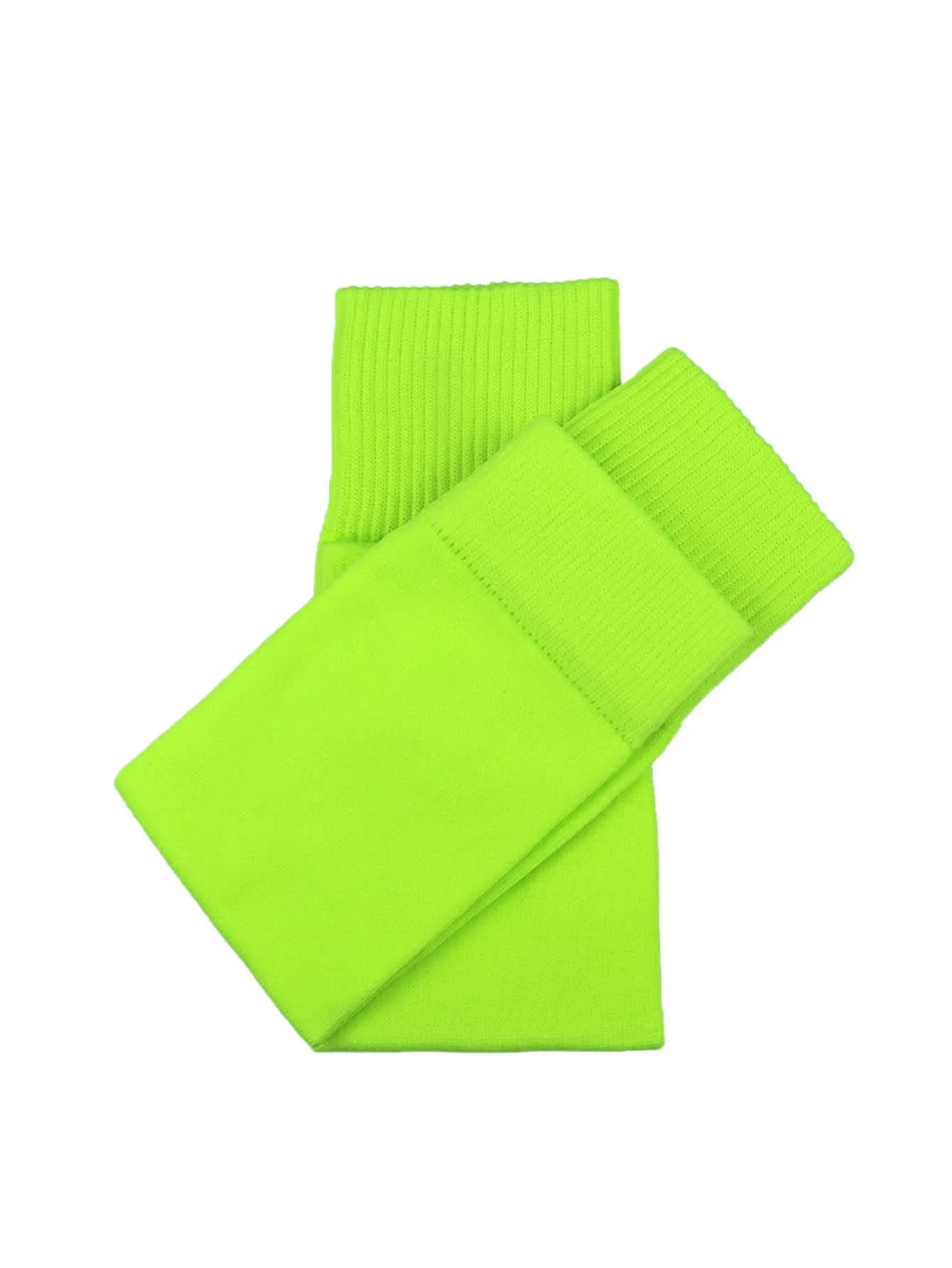 Solid Color Knitted Fabric Compression Sports Calf Sleeve