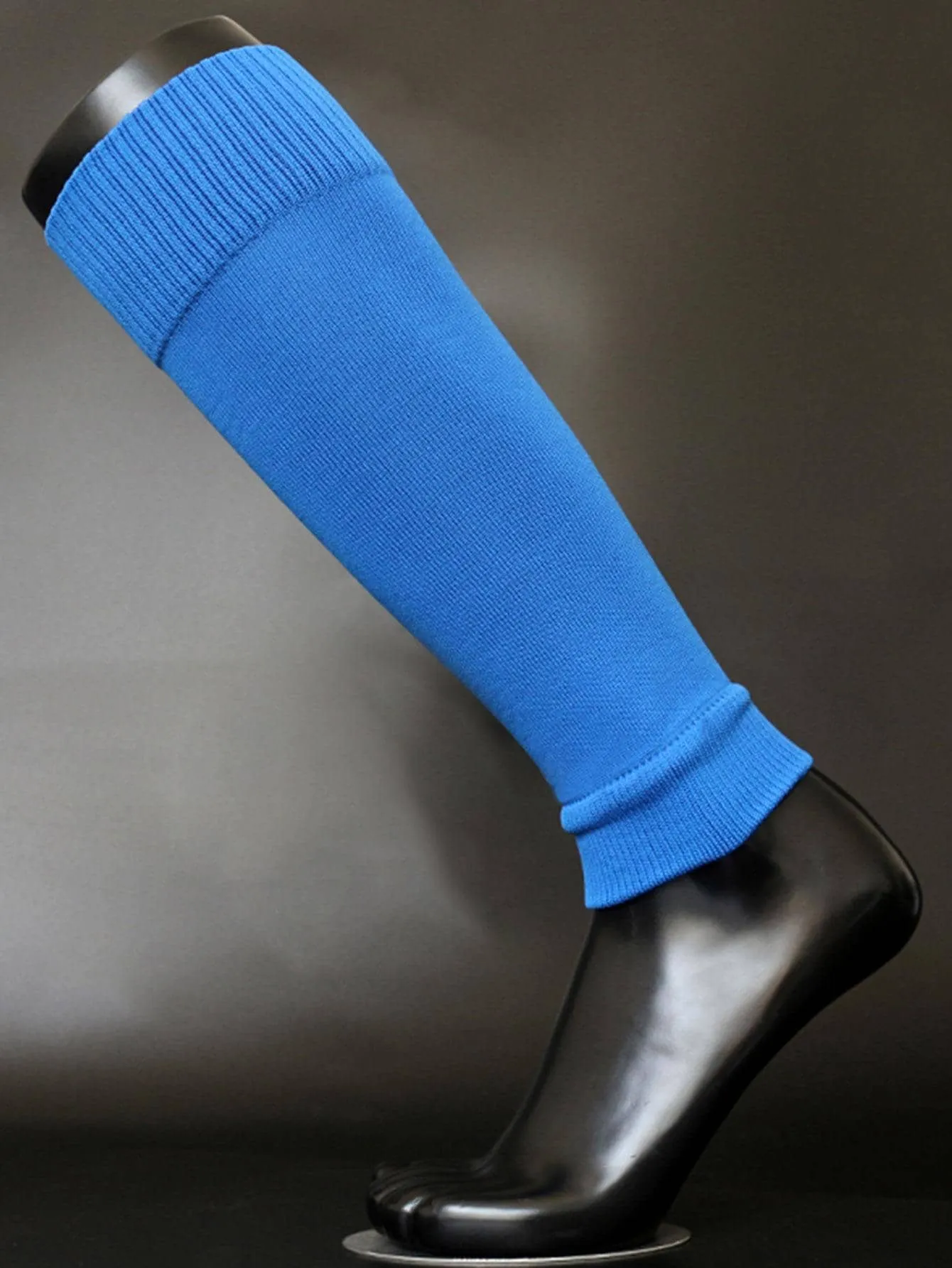 Solid Color Knitted Fabric Compression Sports Calf Sleeve