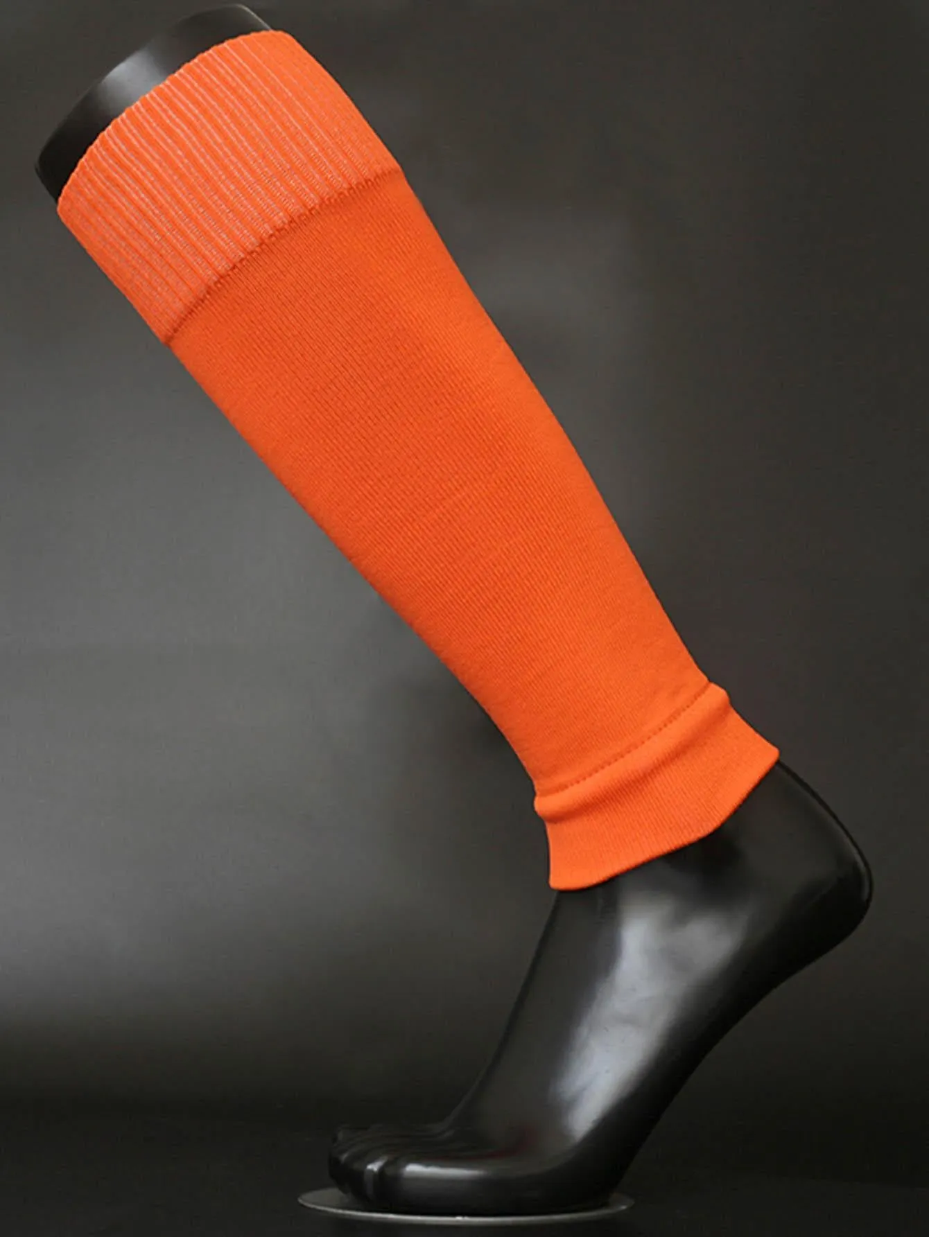 Solid Color Knitted Fabric Compression Sports Calf Sleeve