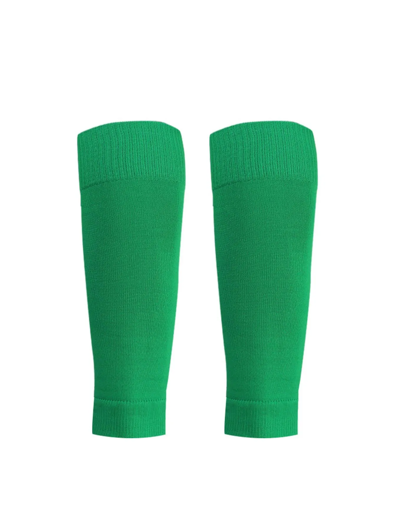 Solid Color Knitted Fabric Compression Sports Calf Sleeve