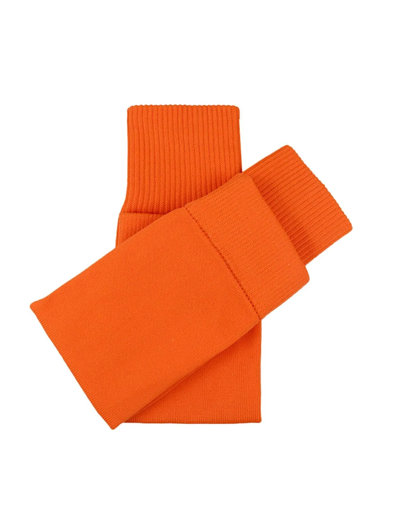 Solid Color Knitted Fabric Compression Sports Calf Sleeve
