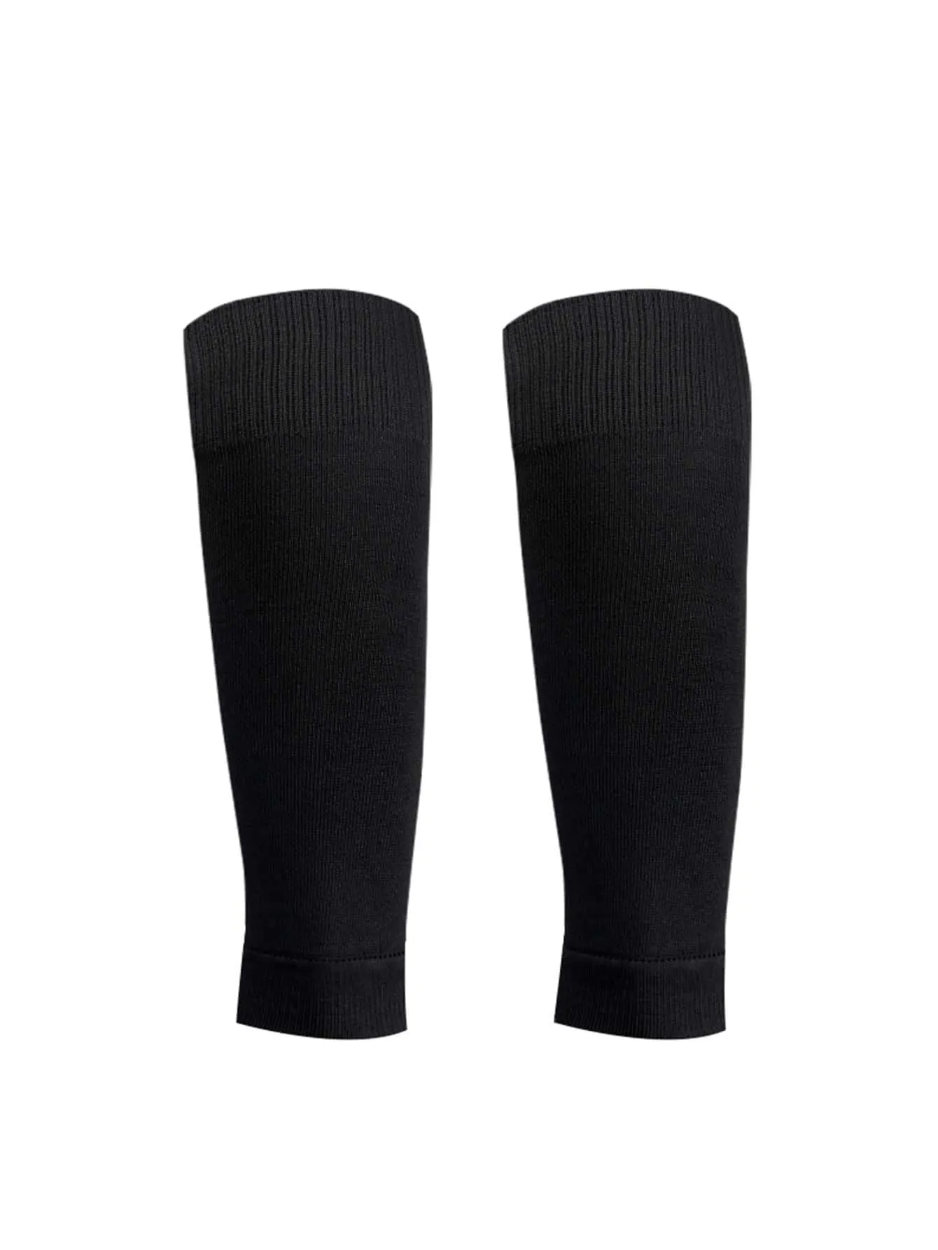 Solid Color Knitted Fabric Compression Sports Calf Sleeve