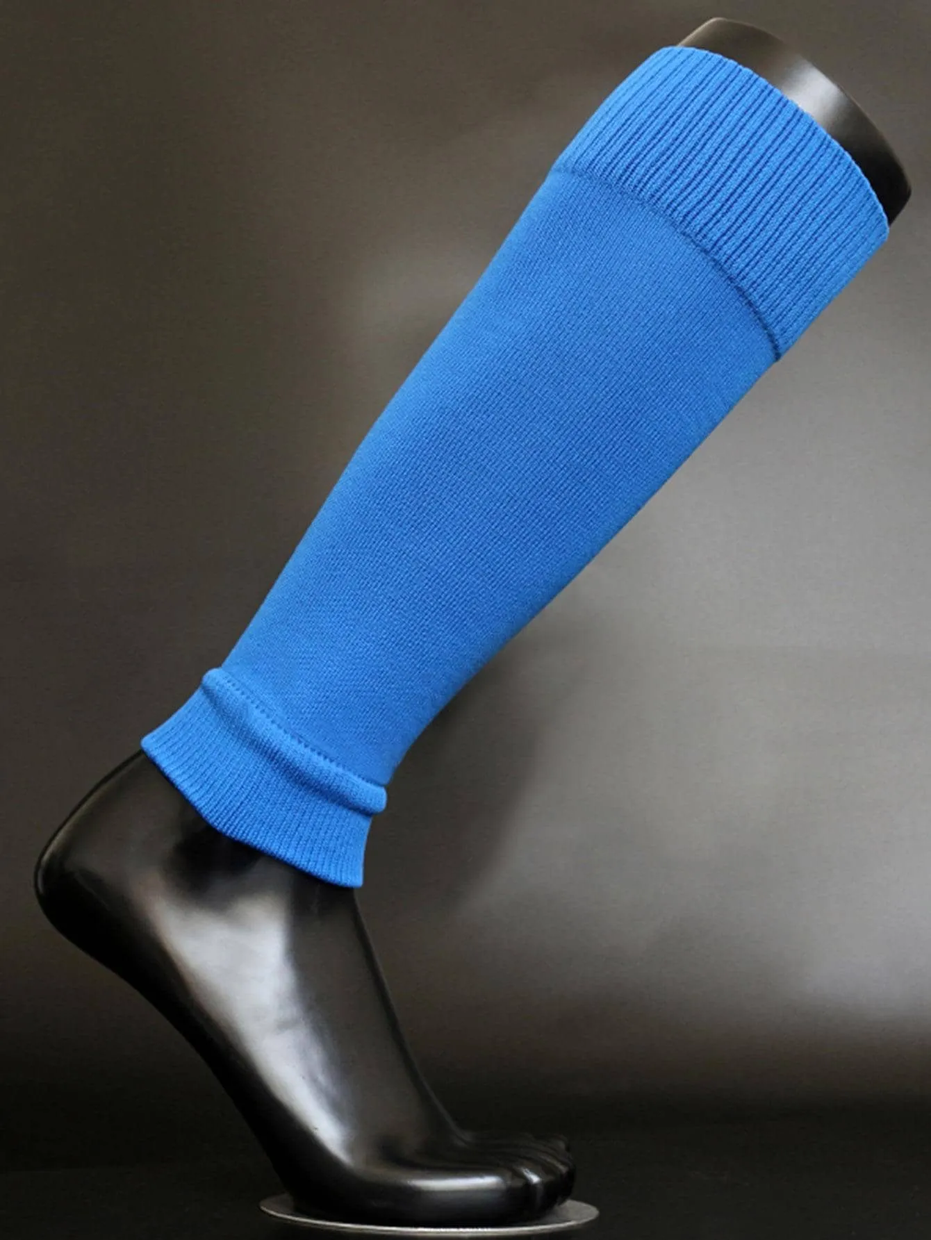 Solid Color Knitted Fabric Compression Sports Calf Sleeve