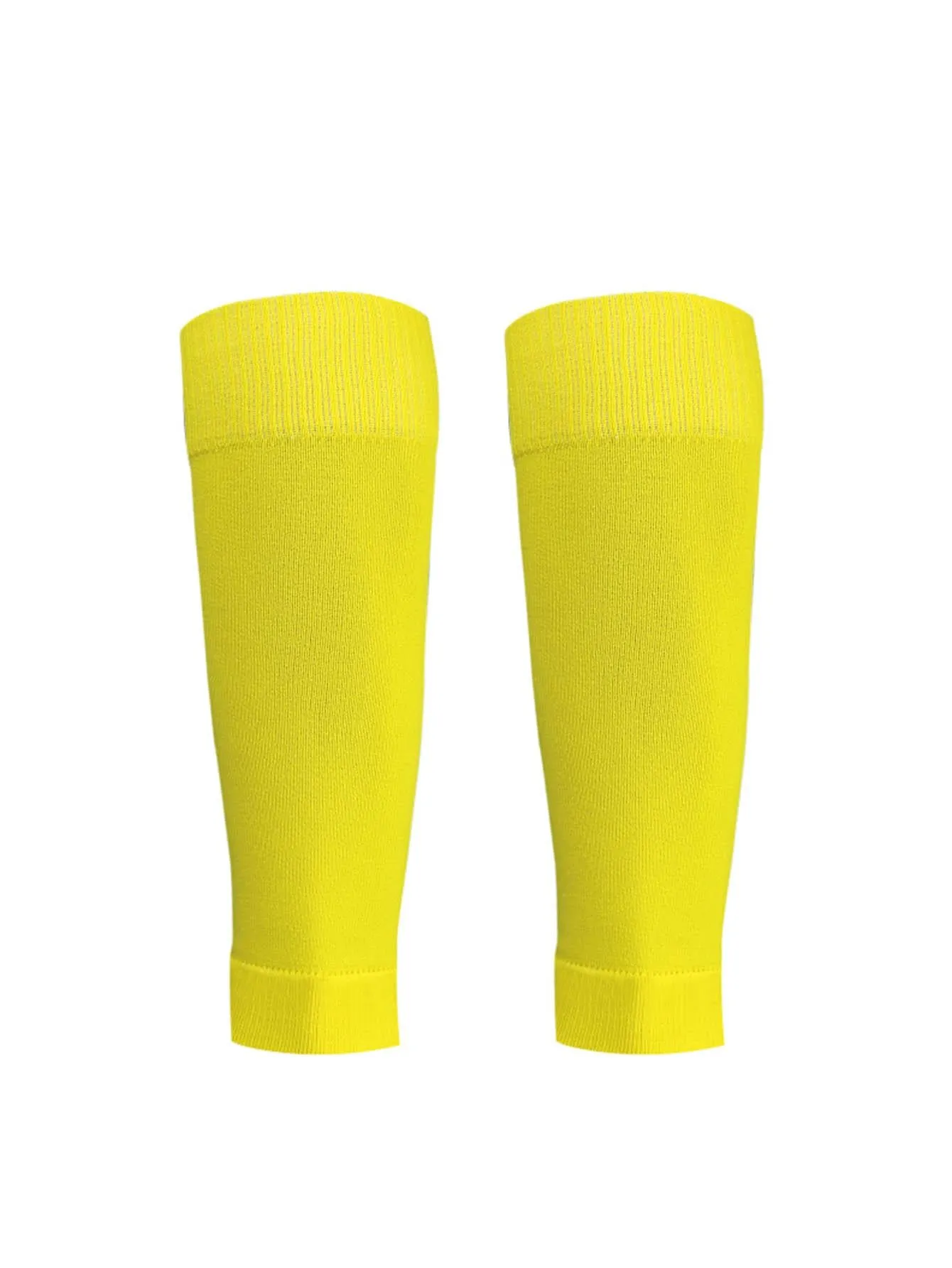 Solid Color Knitted Fabric Compression Sports Calf Sleeve