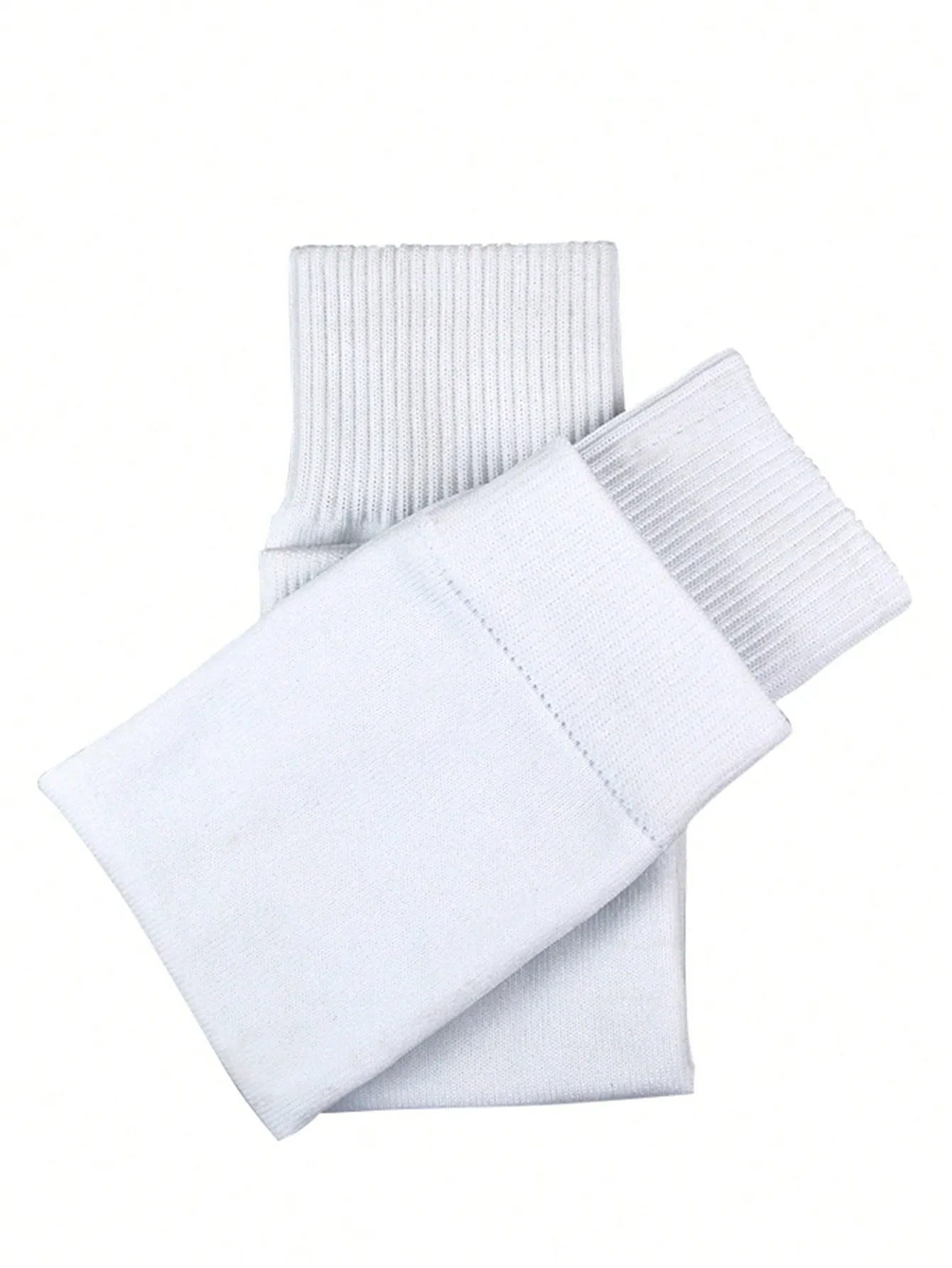 Solid Color Knitted Fabric Compression Sports Calf Sleeve