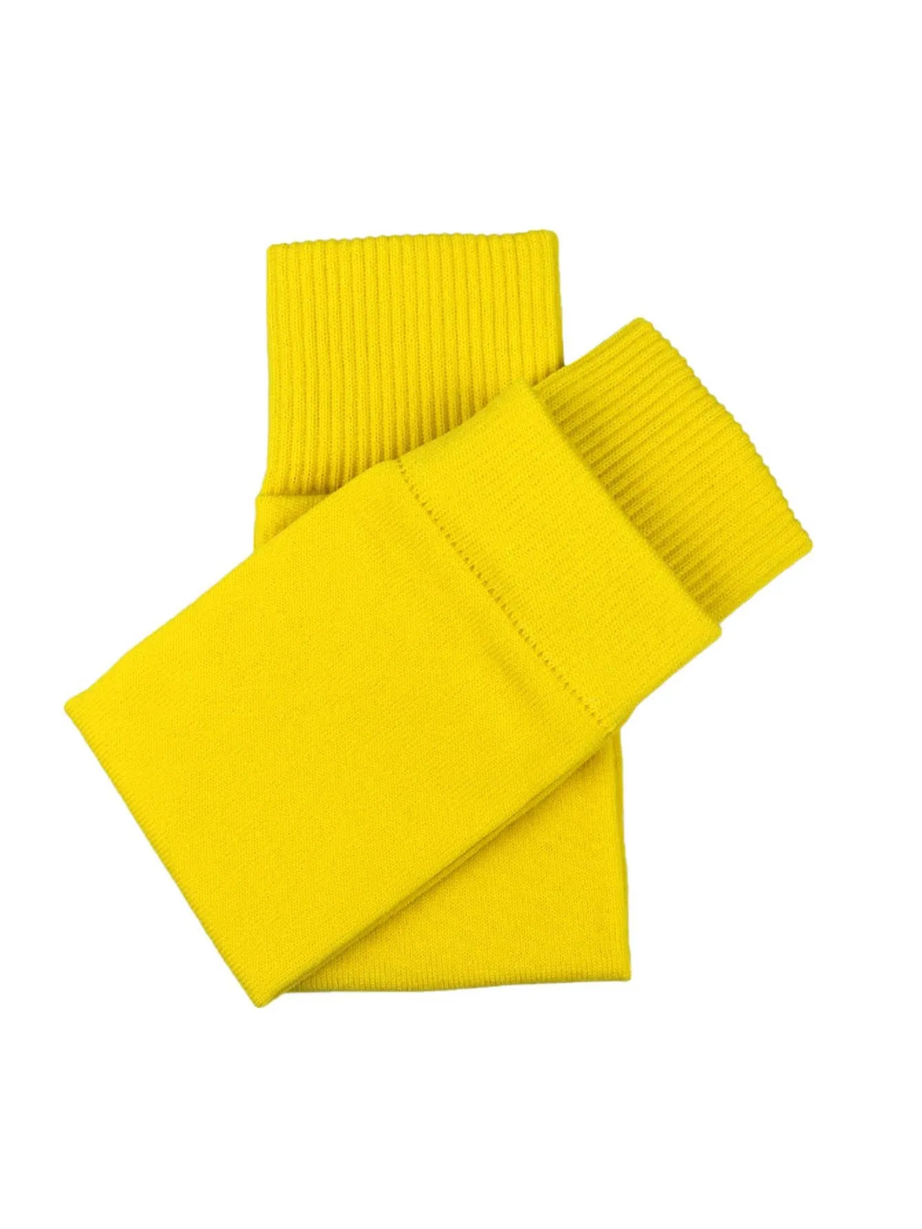 Solid Color Knitted Fabric Compression Sports Calf Sleeve