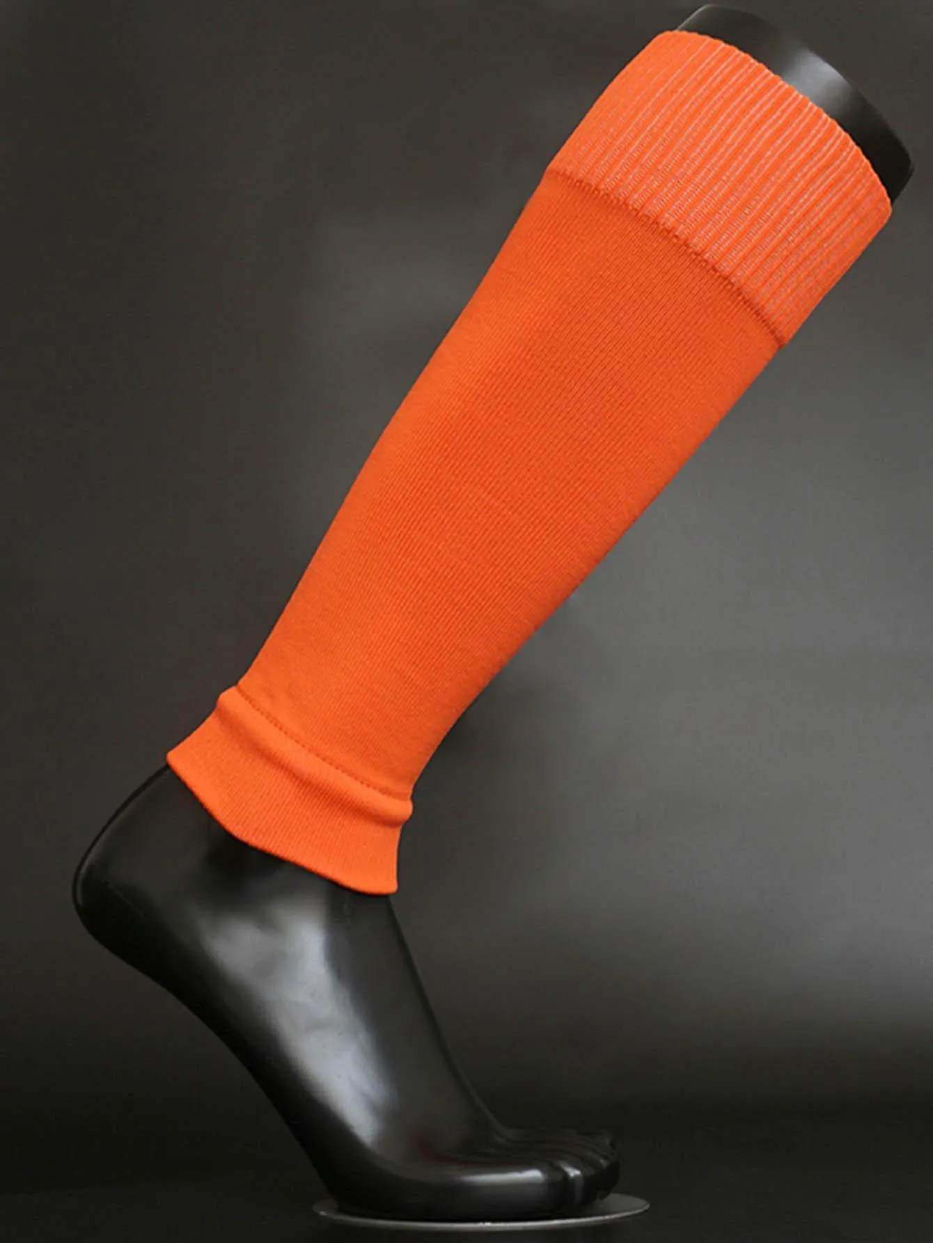 Solid Color Knitted Fabric Compression Sports Calf Sleeve