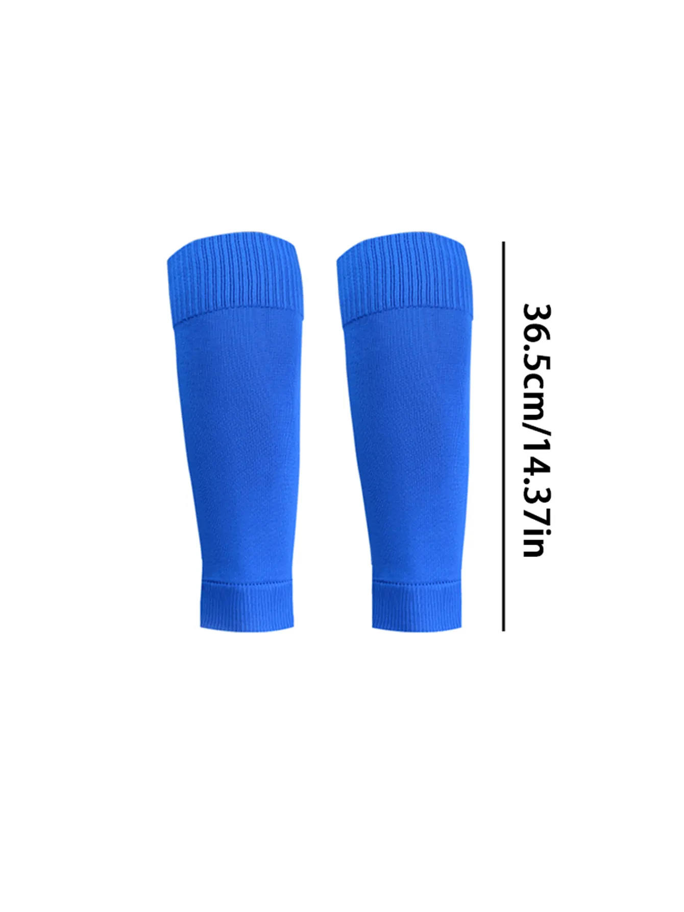 Solid Color Knitted Fabric Compression Sports Calf Sleeve