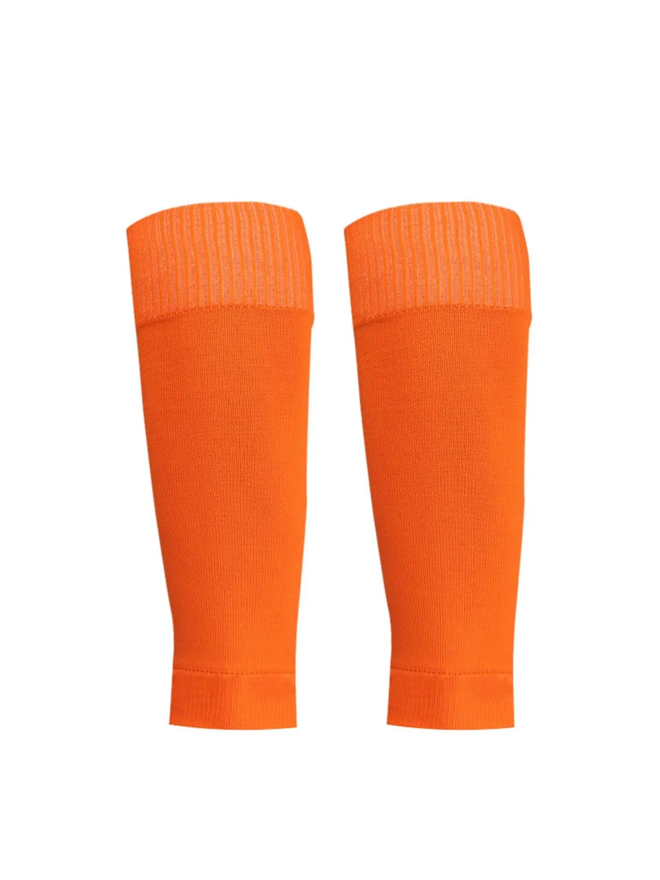 Solid Color Knitted Fabric Compression Sports Calf Sleeve