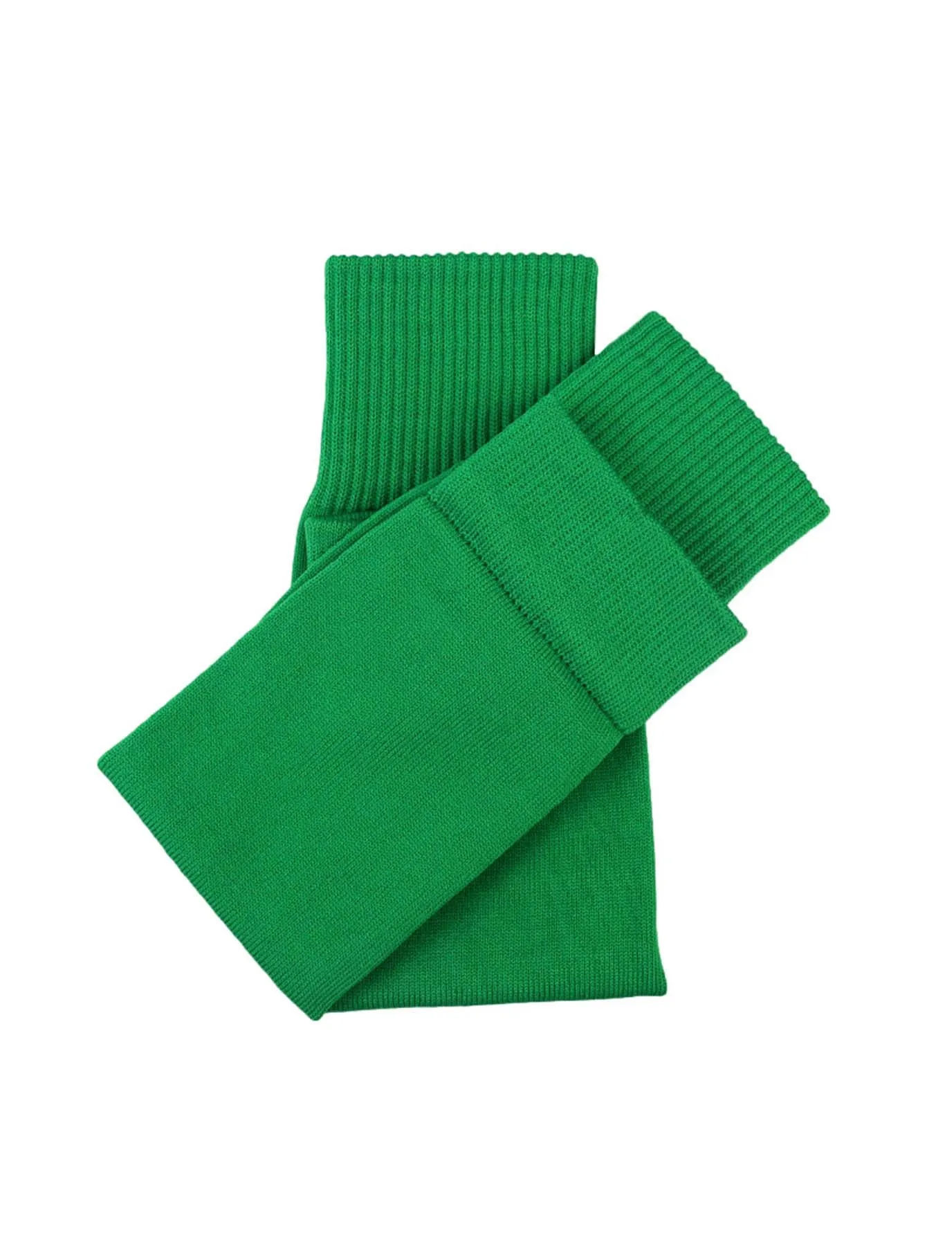 Solid Color Knitted Fabric Compression Sports Calf Sleeve