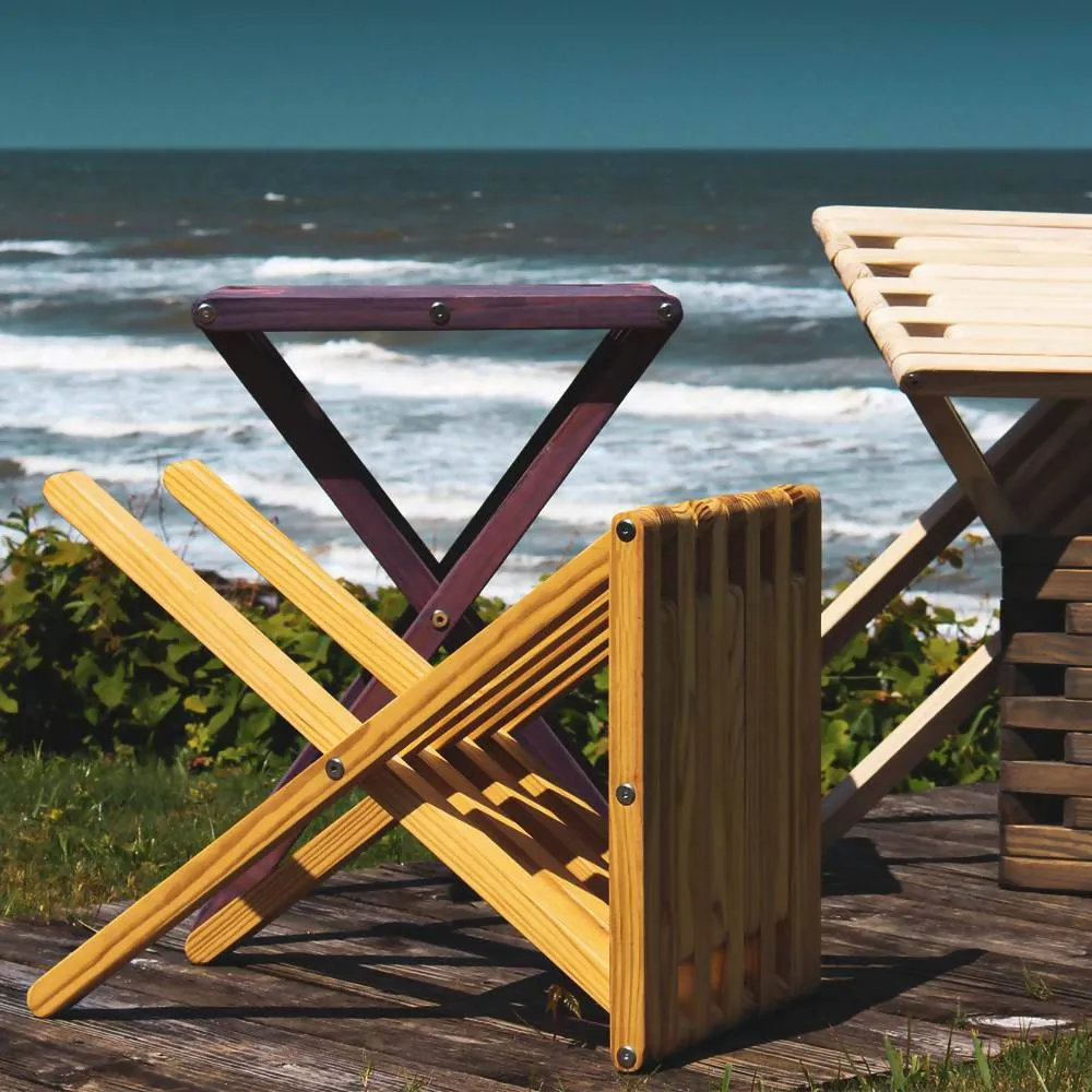 Solid Wood End Table L 19 x W 15 x H 26 inches