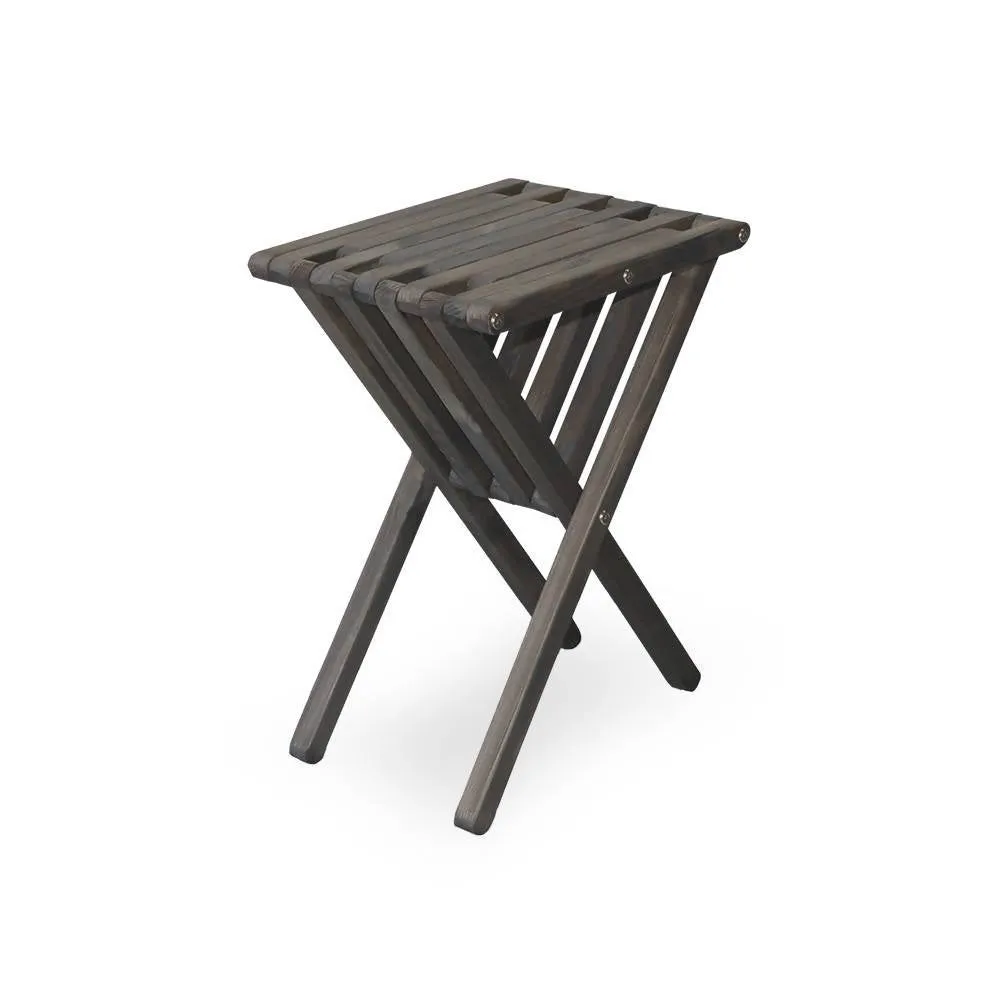 Solid Wood End Table L 19 x W 15 x H 26 inches
