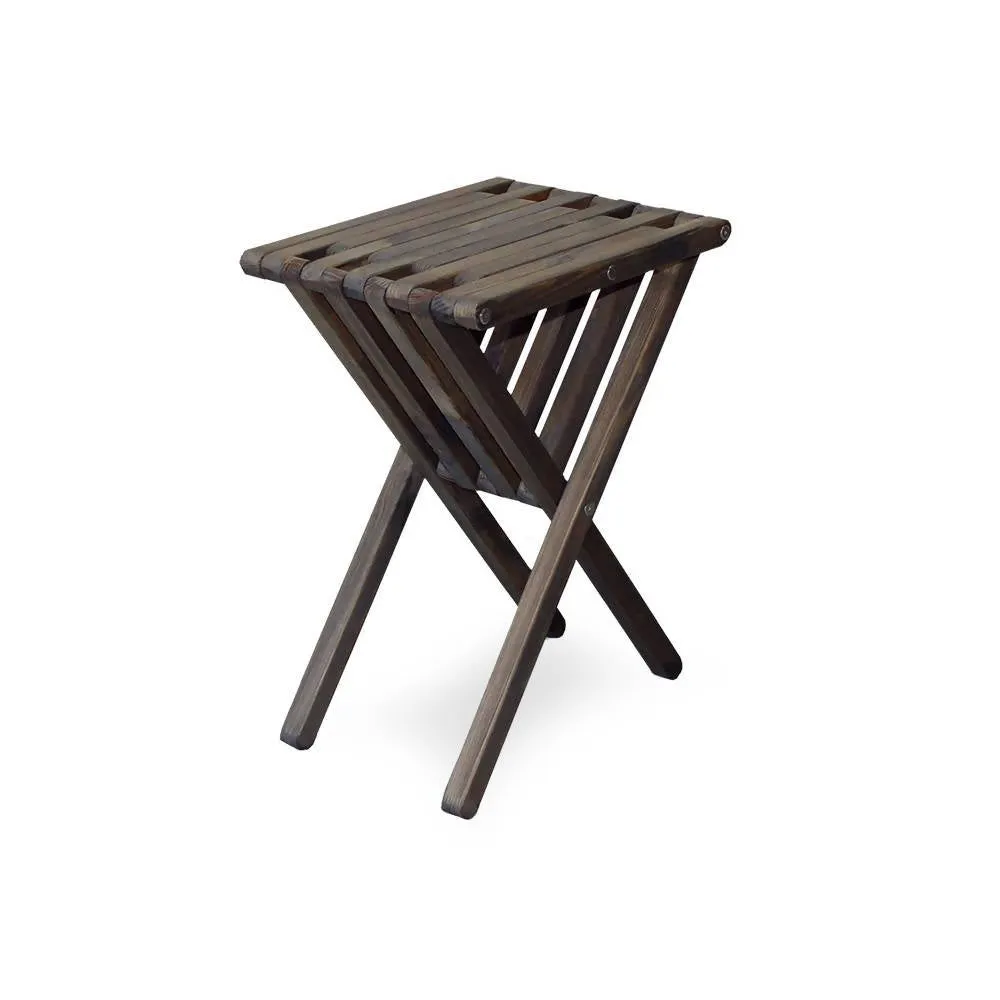 Solid Wood End Table L 19 x W 15 x H 26 inches