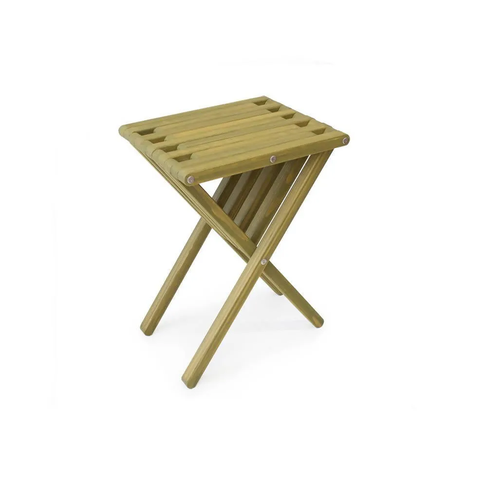 Solid Wood End Table L 19 x W 15 x H 26 inches