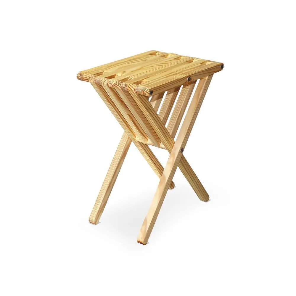 Solid Wood End Table L 19 x W 15 x H 26 inches