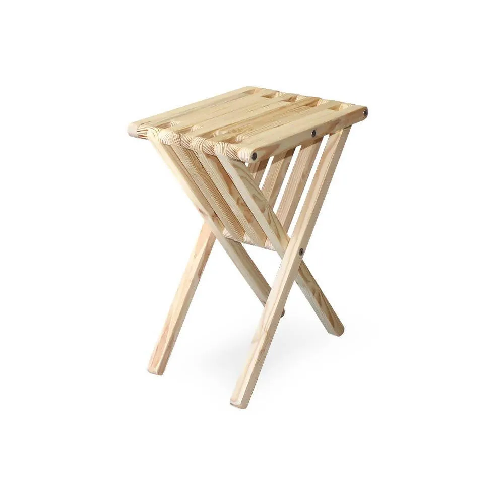 Solid Wood End Table L 19 x W 15 x H 26 inches