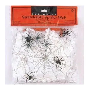Spider Web:With 4 Spiders Large