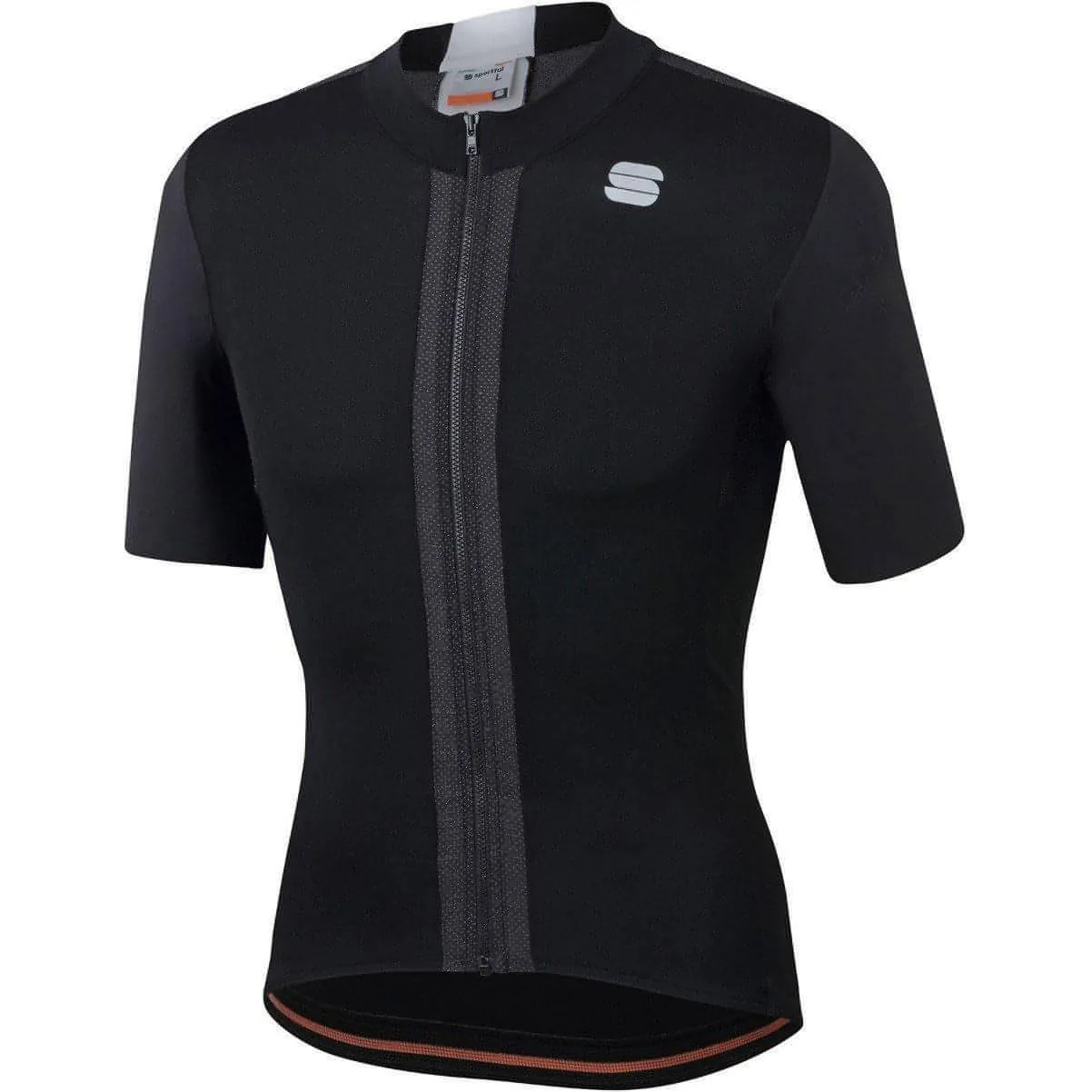 Sportful Strike Short Sleeve Mens Cycling Jersey - Black