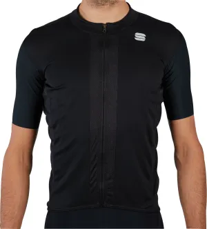 Sportful Strike Short Sleeve Mens Cycling Jersey - Black