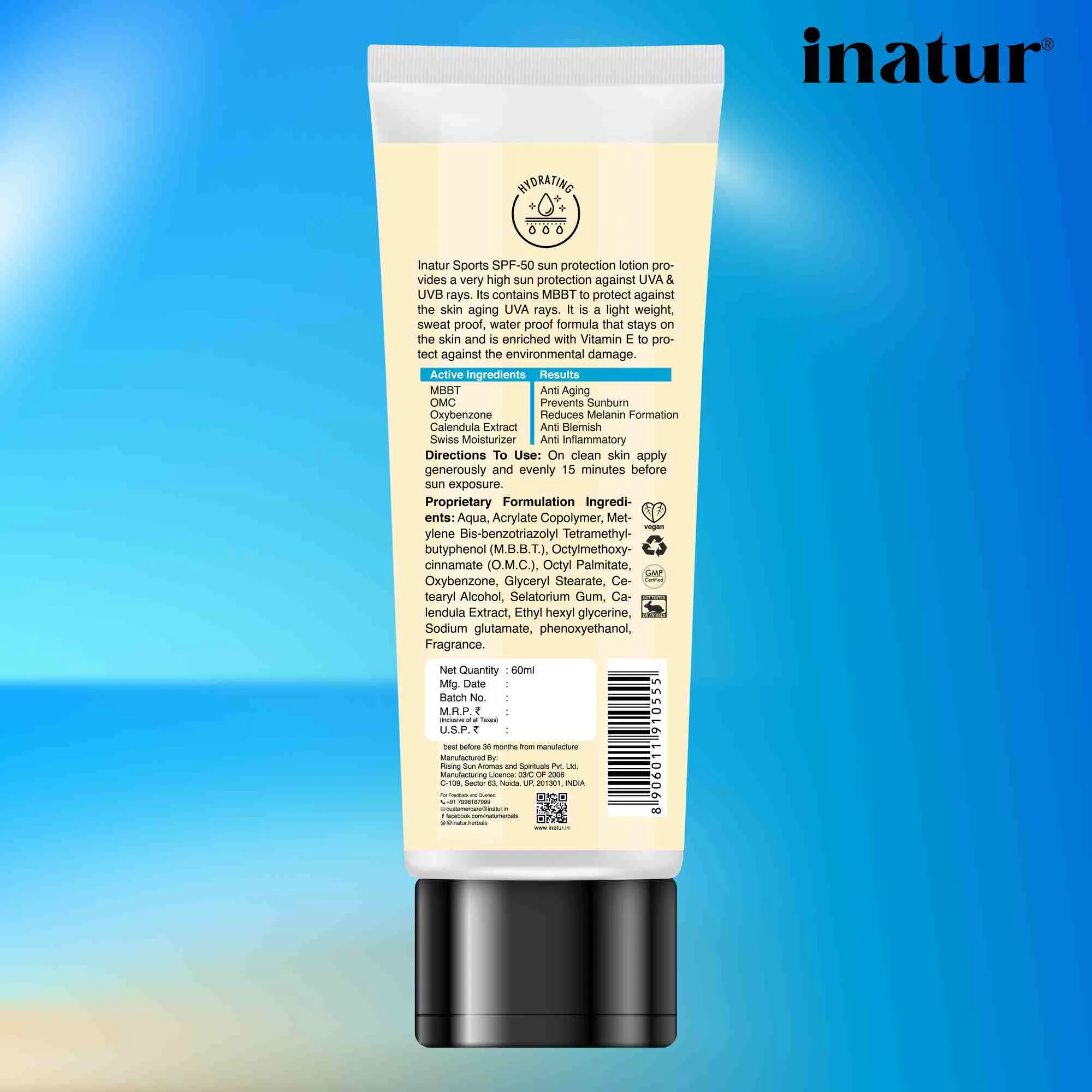 Sports Sun Protection Lotion SPF50 - 60ml