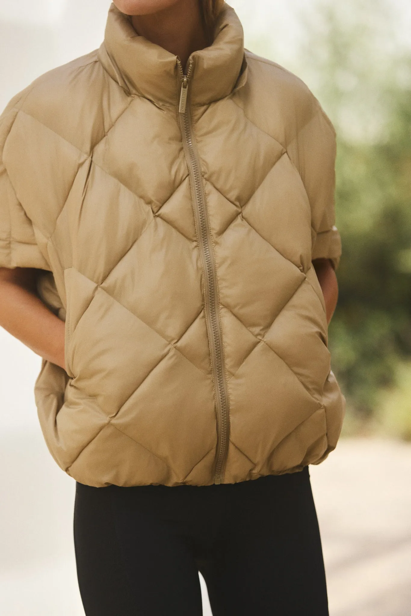 Stevie Bodywarmer | Taupe