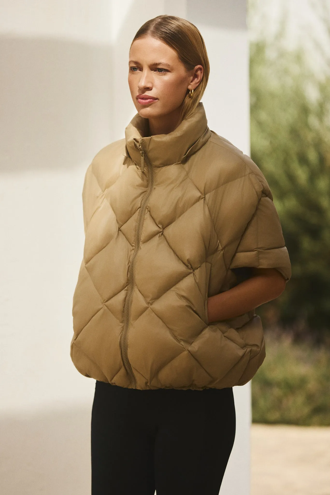 Stevie Bodywarmer | Taupe