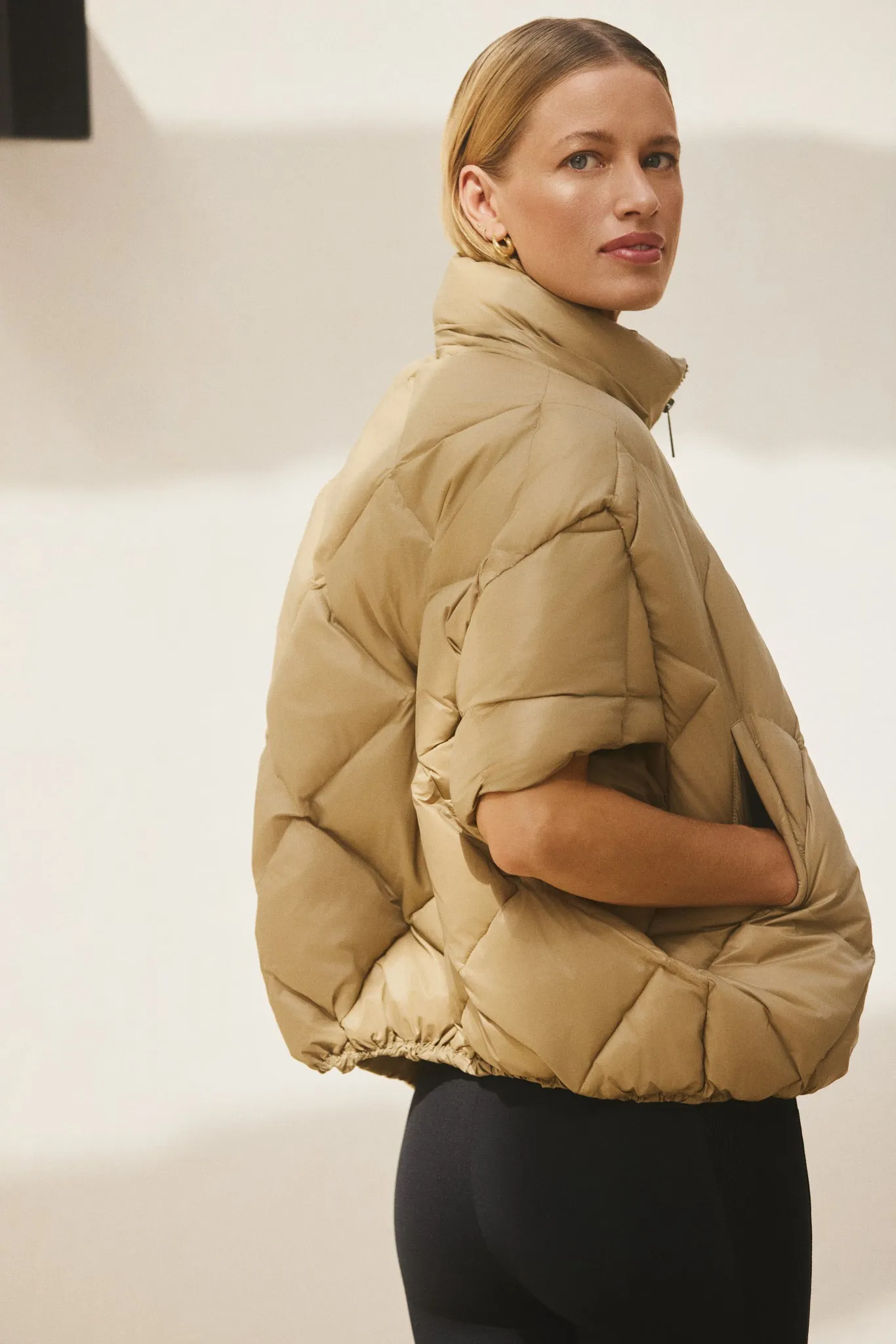 Stevie Bodywarmer | Taupe