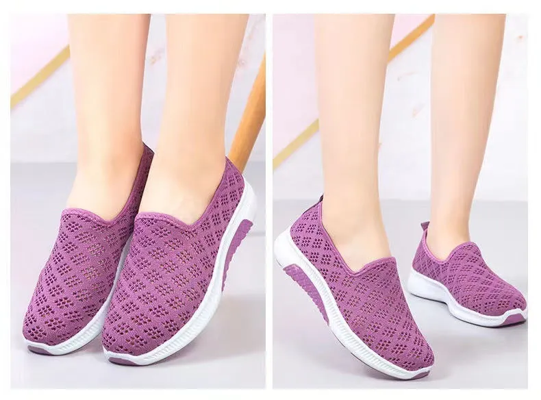 Summer Hollow Breathable Flat Bottom Comfort Casual Shoes