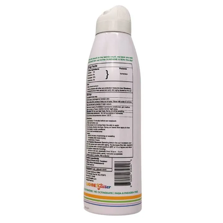 Sunshine & Glitter Sunshine & Sea SPF 50 SPARKLE FREE Sport Antioxidant Mist