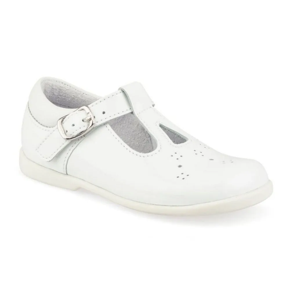 Swirl White Patent