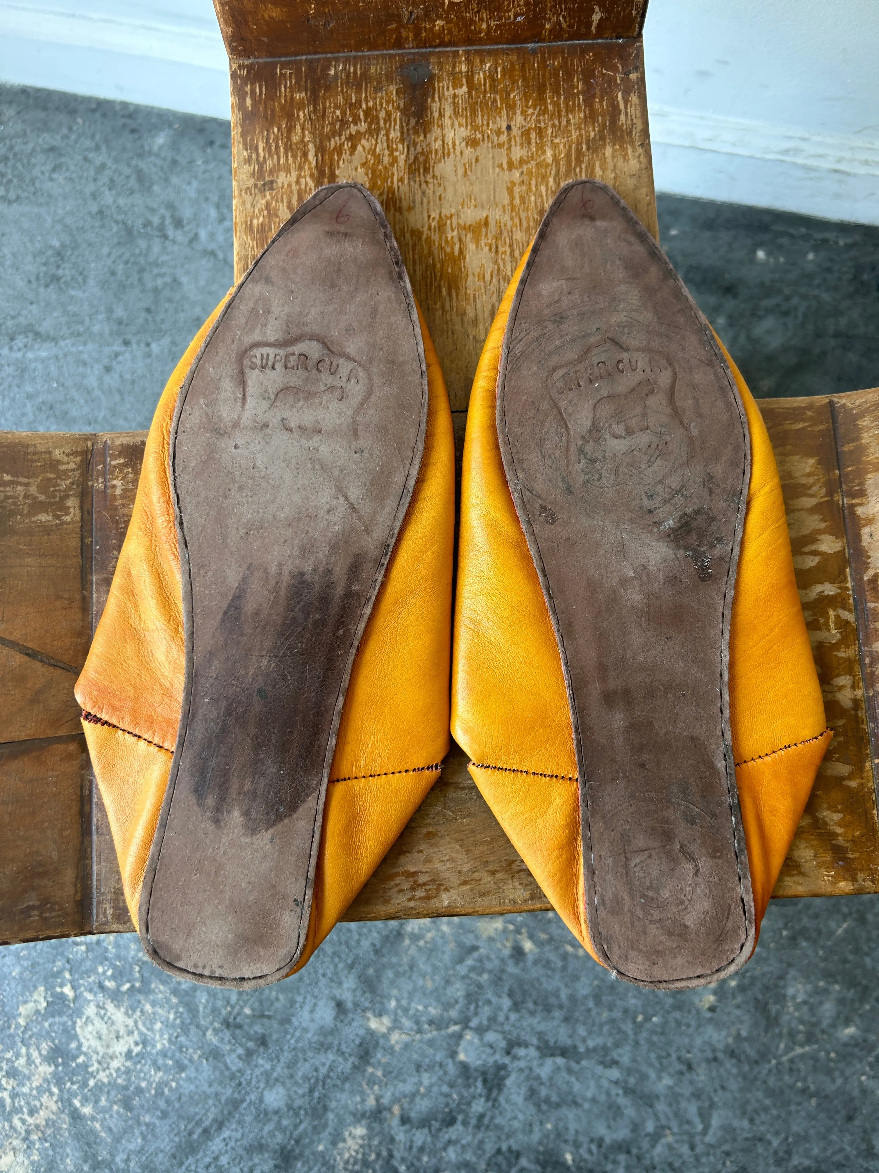 Tan Moroccan Shoes