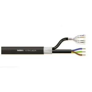 Tasker C734 LSZH Komby LAN Cable 3x1.5mm2 - 100m