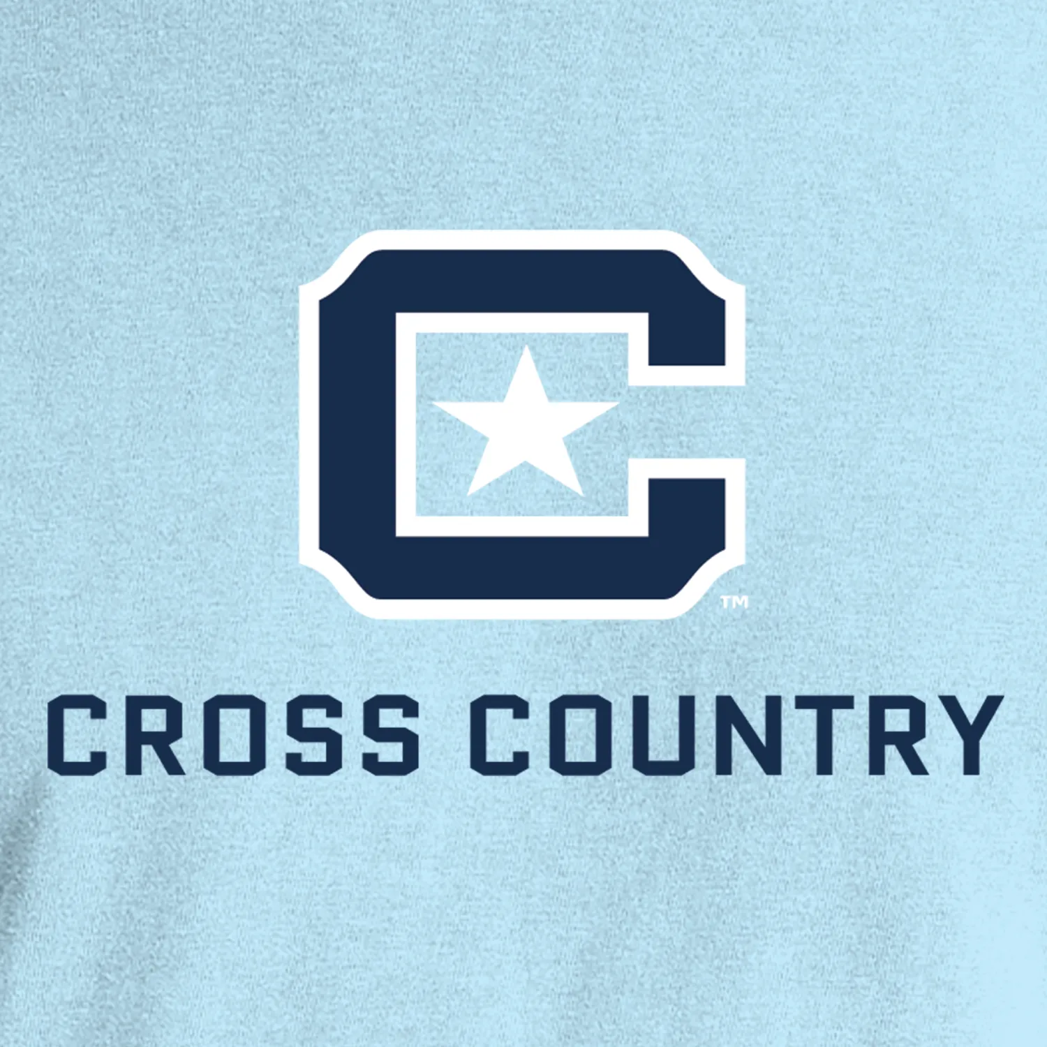 The Citadel C, Sports - Crosscountry, Comfort Colors ® Heavyweight Ring Spun Tee Shirt