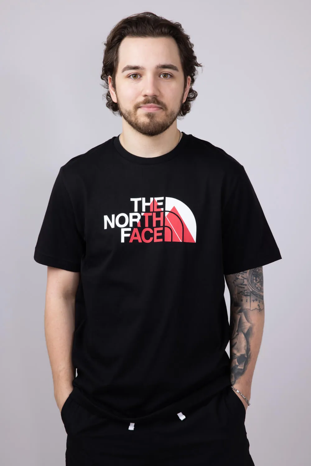 The North Face Biner Graphic T-Shirt for Men in Black | NF0A894X-JK3