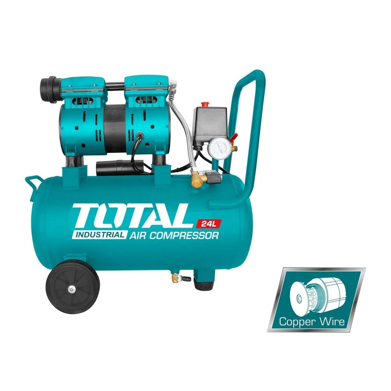 Total 24L Air Compressor 600W - TCS1075248