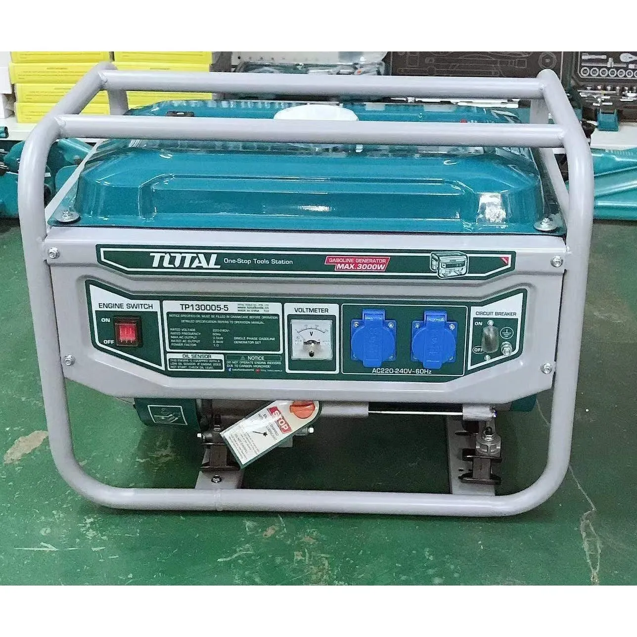 Total Gasoline Generator 3000W 7HP - TP130005