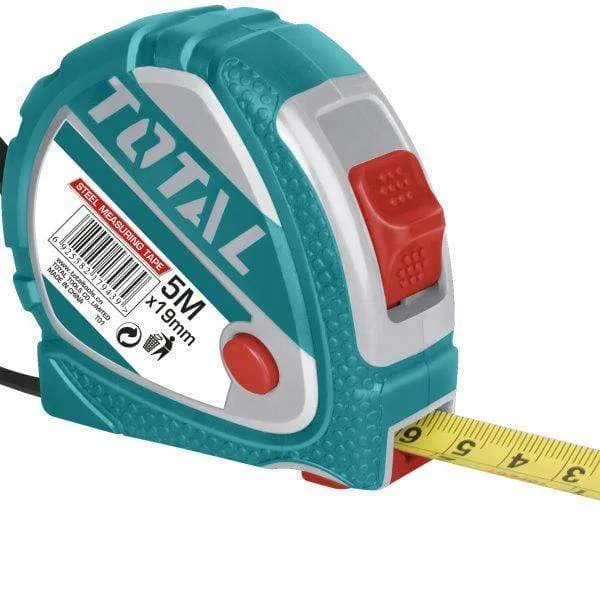 Total Steel Measuring Tape 5m x 19mm - TMT126051M