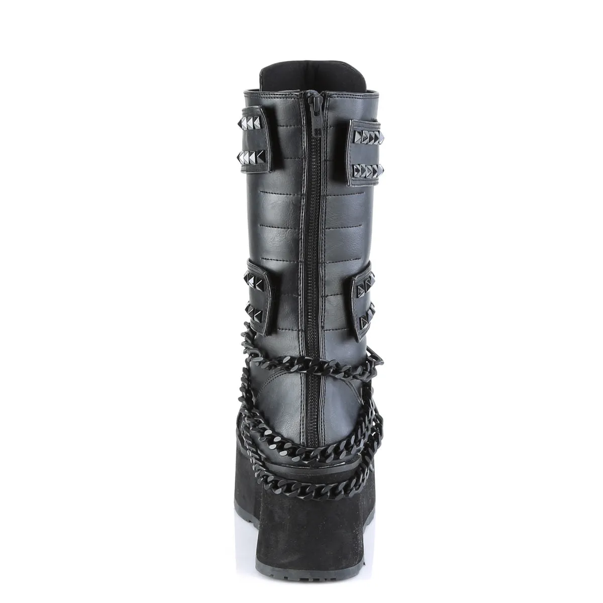 TRASHVILLE-138  Black Vegan Leather